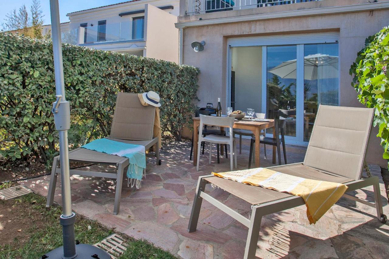 Mare Appart Avec Jardin Et Bbq Vue Mer Et Montagne Plage Et Port A 2 Pas カルヴィ エクステリア 写真