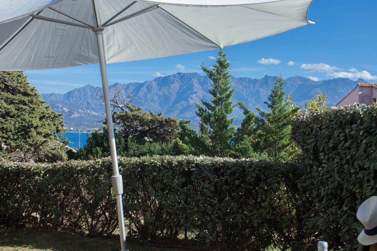 Mare Appart Avec Jardin Et Bbq Vue Mer Et Montagne Plage Et Port A 2 Pas カルヴィ エクステリア 写真